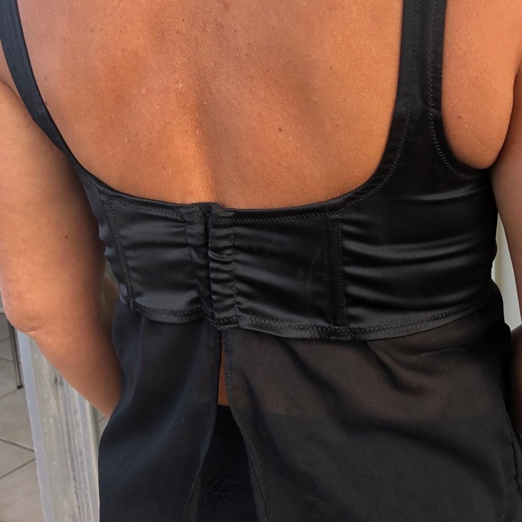 Chantal Thomass black bustier top sz small - Picture 2 of 12